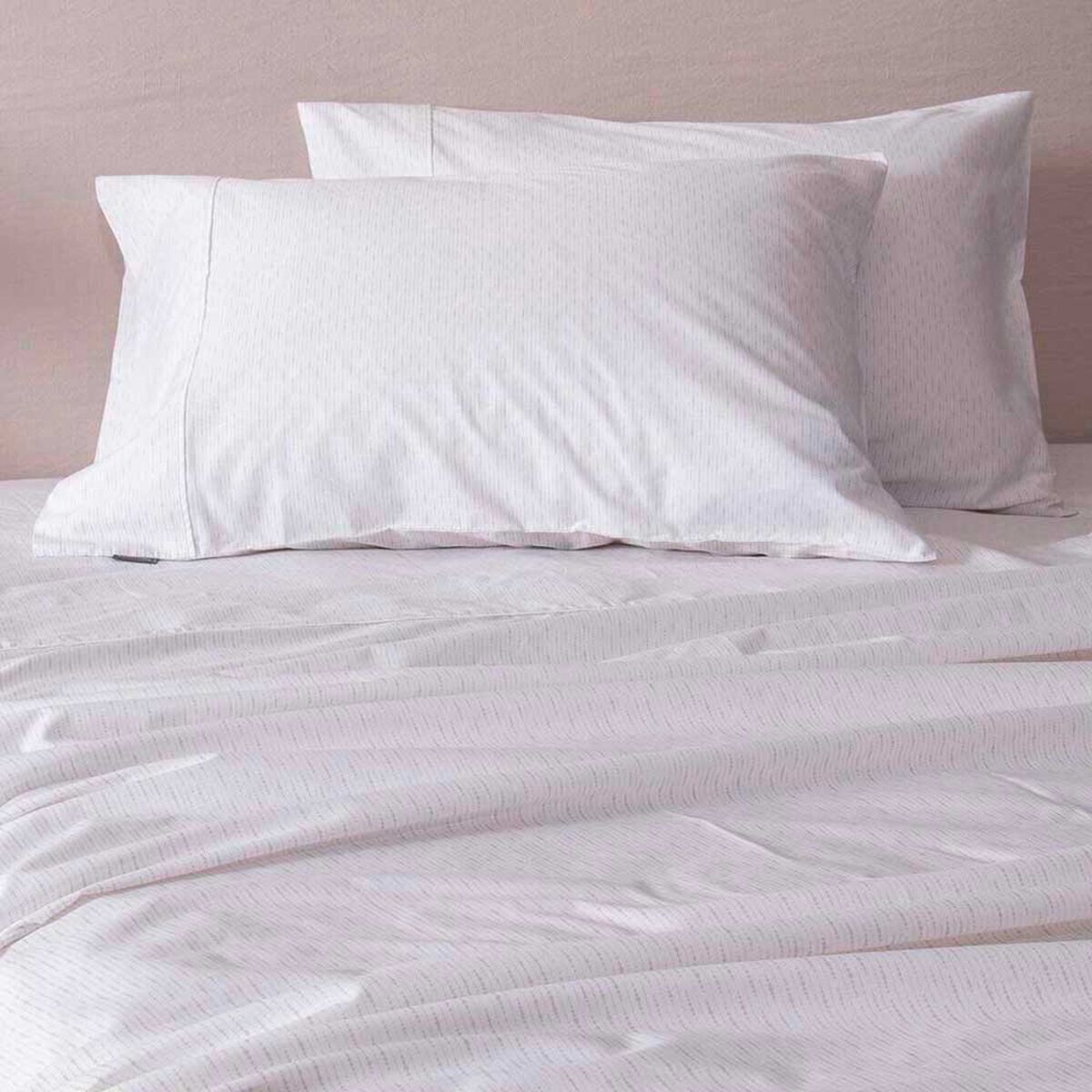 Juego de S&aacute;banas SoHome 180 Hilos 2 Plazas Perlas Beige