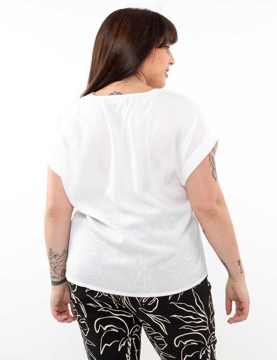 Blusa Mangas Cortas Mujer Extralindas