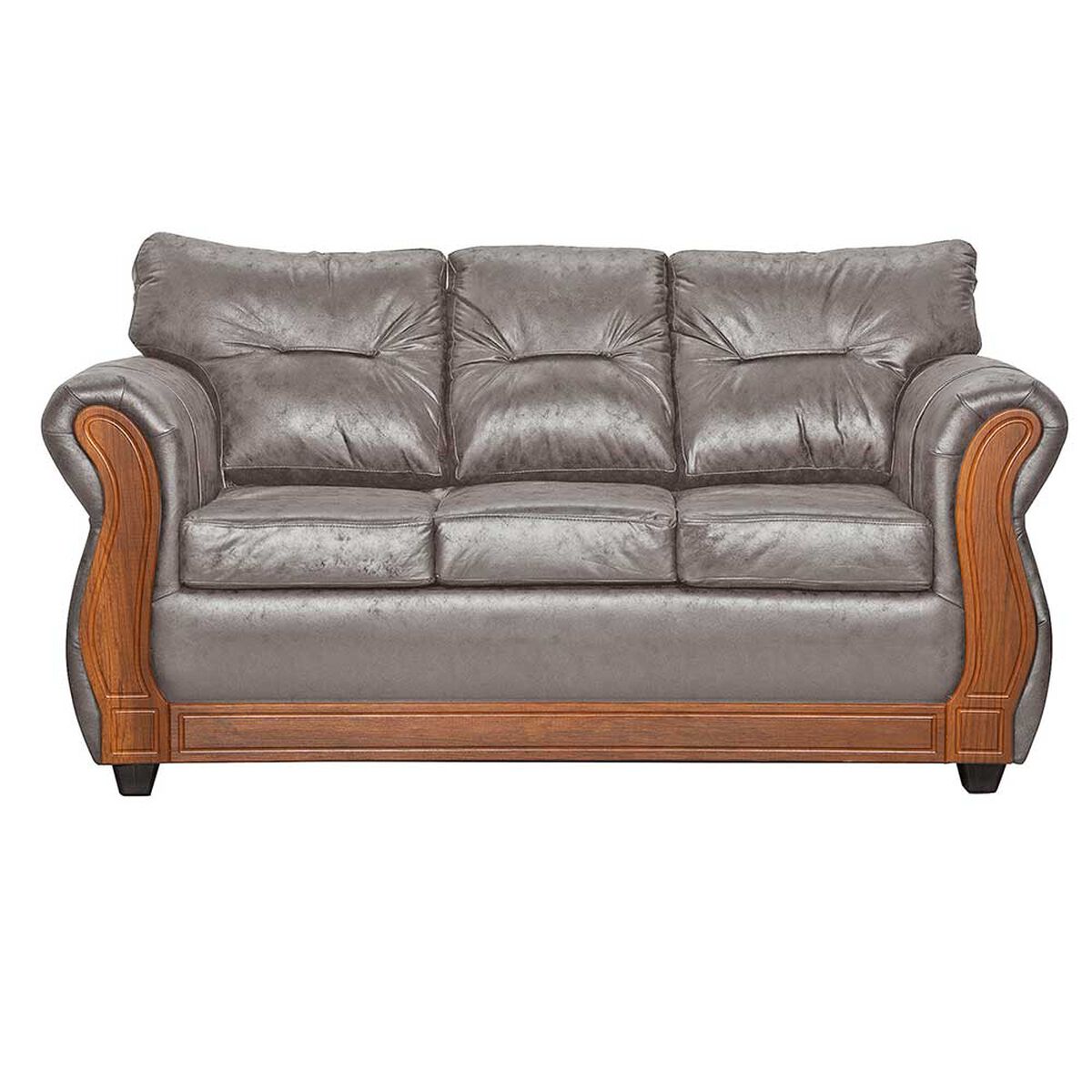 Juego de Living Black Factory Toronto 5 Cuerpos Crema