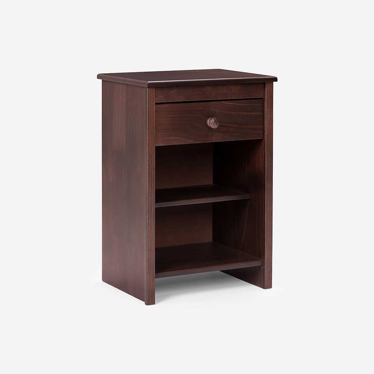 Cama Europea Rosen 2 Plazas New Style 4 Plus + Respaldo + 2 Veladores Rachel