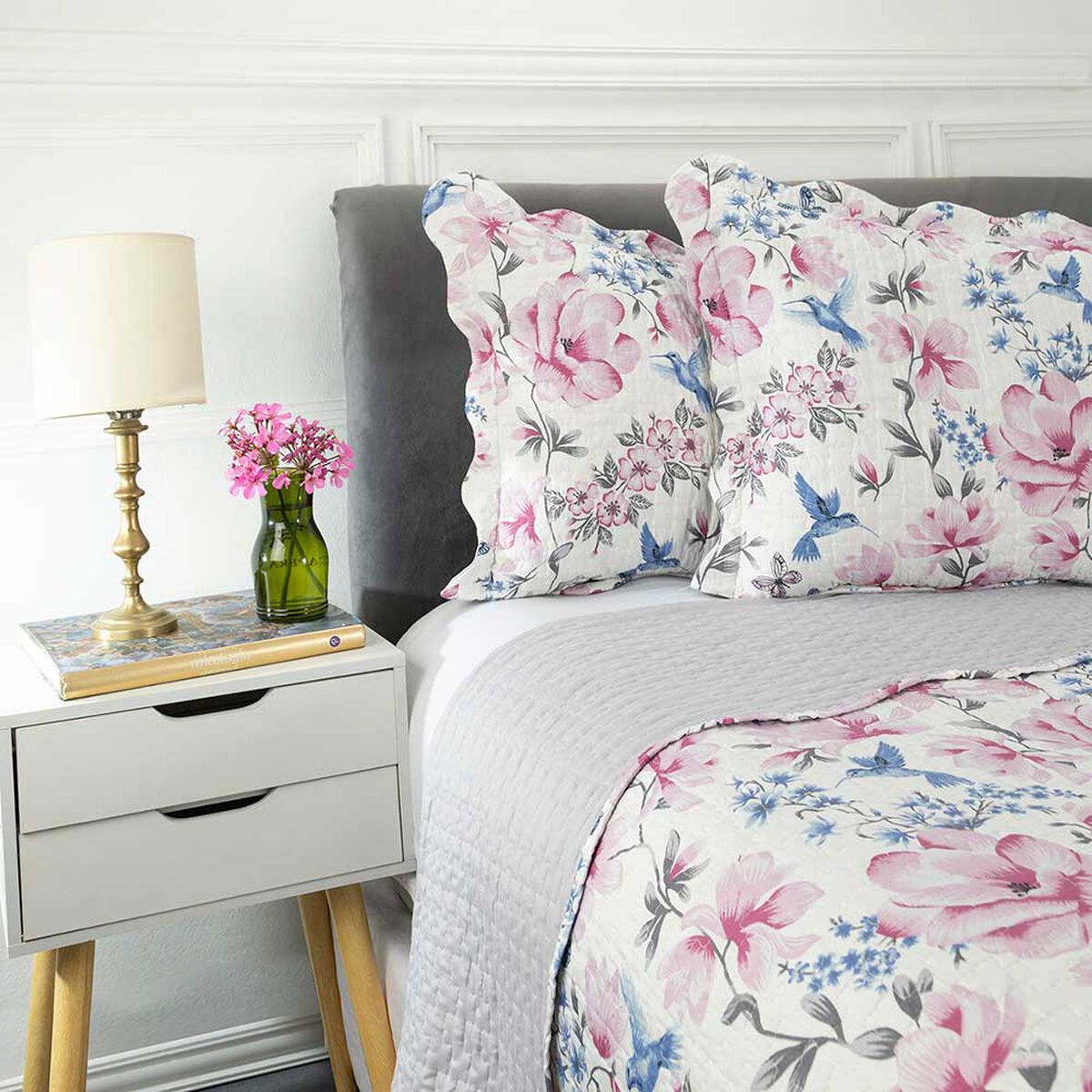 Cubrecama Estampado Dreams King Camille