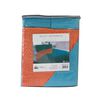 Quilt Bicolor Doral King Origins Calipso Naranjo
