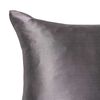 Funda de Almohada Cannon Seda Charcoal 50x90 cm