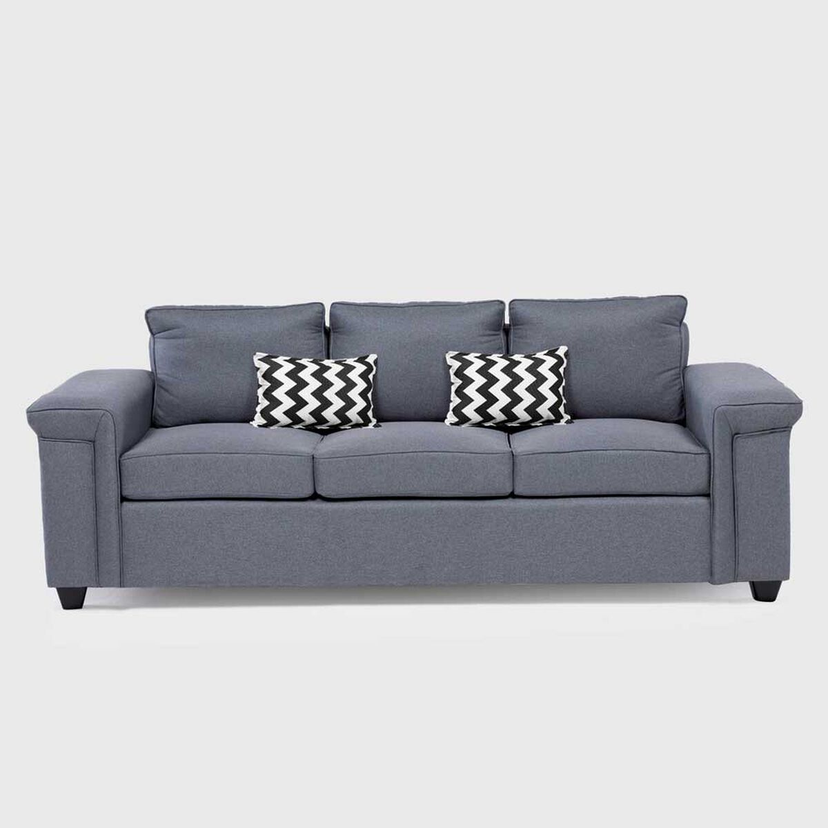Sof&aacute; Mons Sicilia 3 Cuerpos Gris