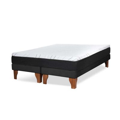 Imagen 2 del producto Cama Europea Latam Home 2 Plazas Zen Pro Negro
