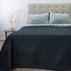 Quilt Doral 2 Plazas Viena Liso Negro