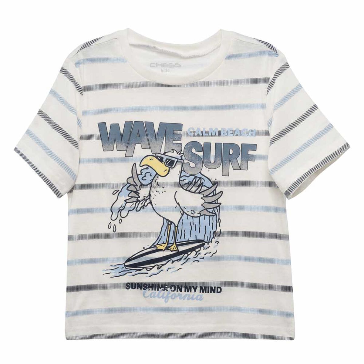 Polera Manga Corta Ni&ntilde;o Chess