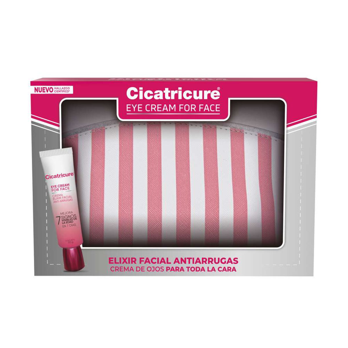 Pack Cicatricure Eye Cream For Face + Cosmetiquero
