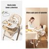 Silla de Comer Columpio 2 en 1 Angel LuBabycas Blanca