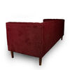 Sofá Tela Velvet Latam Home Sorrento 3 Cuerpos