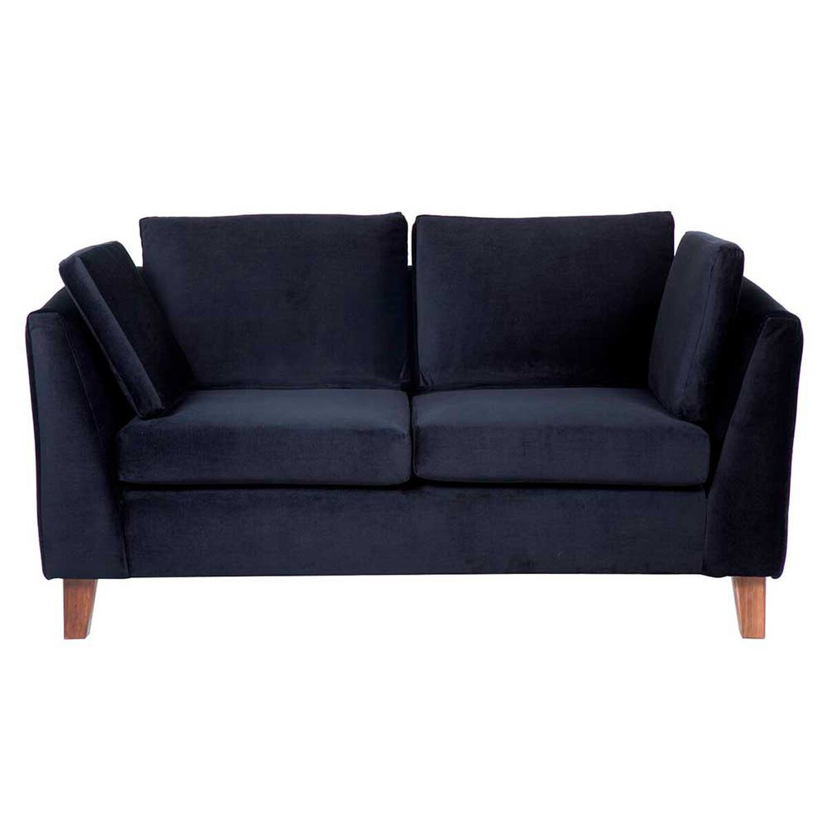 Sofá Barra Design Estocolmo 2 Cuerpos Negro
