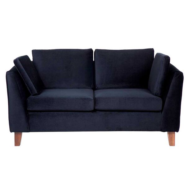 Sofá Barra Design Estocolmo 2 Cuerpos Negro