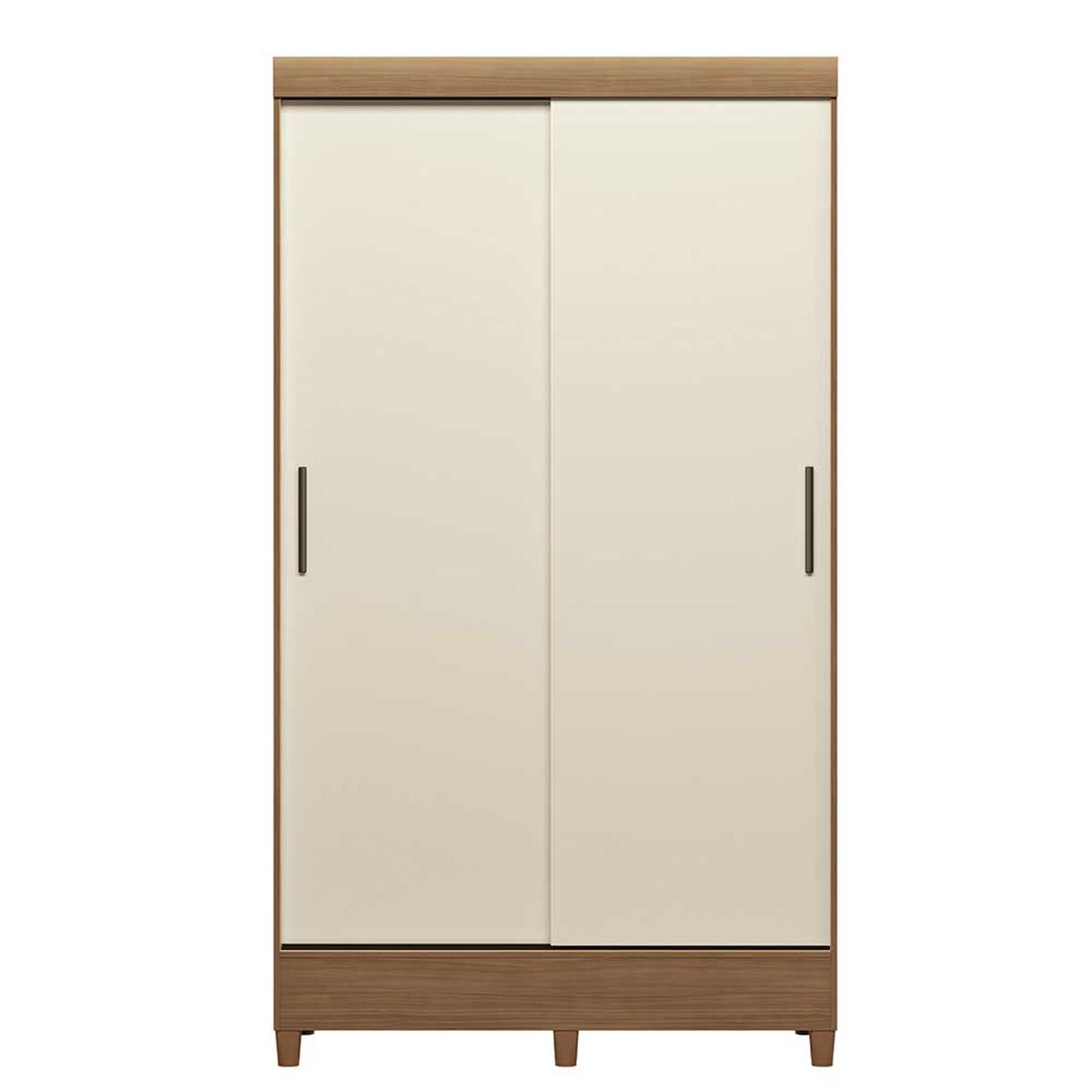 Clóset Casanova Fit 2 Puertas Correderas Jequitiba Blanco