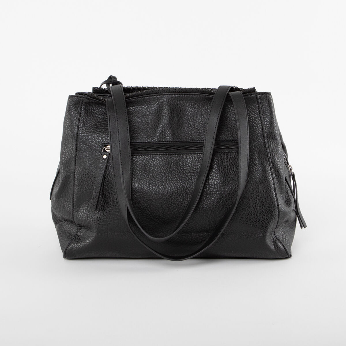 Cartera Ecocuero Negro Alma
