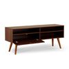 Rack TV Stanford 1 Puerta 2 Repisas Hasta 60" Chocolate