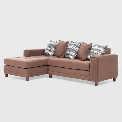 Imagen 2 del producto Sofá Seccional Izquierdo Living Factory Milan 3 Cuerpos Chocolate