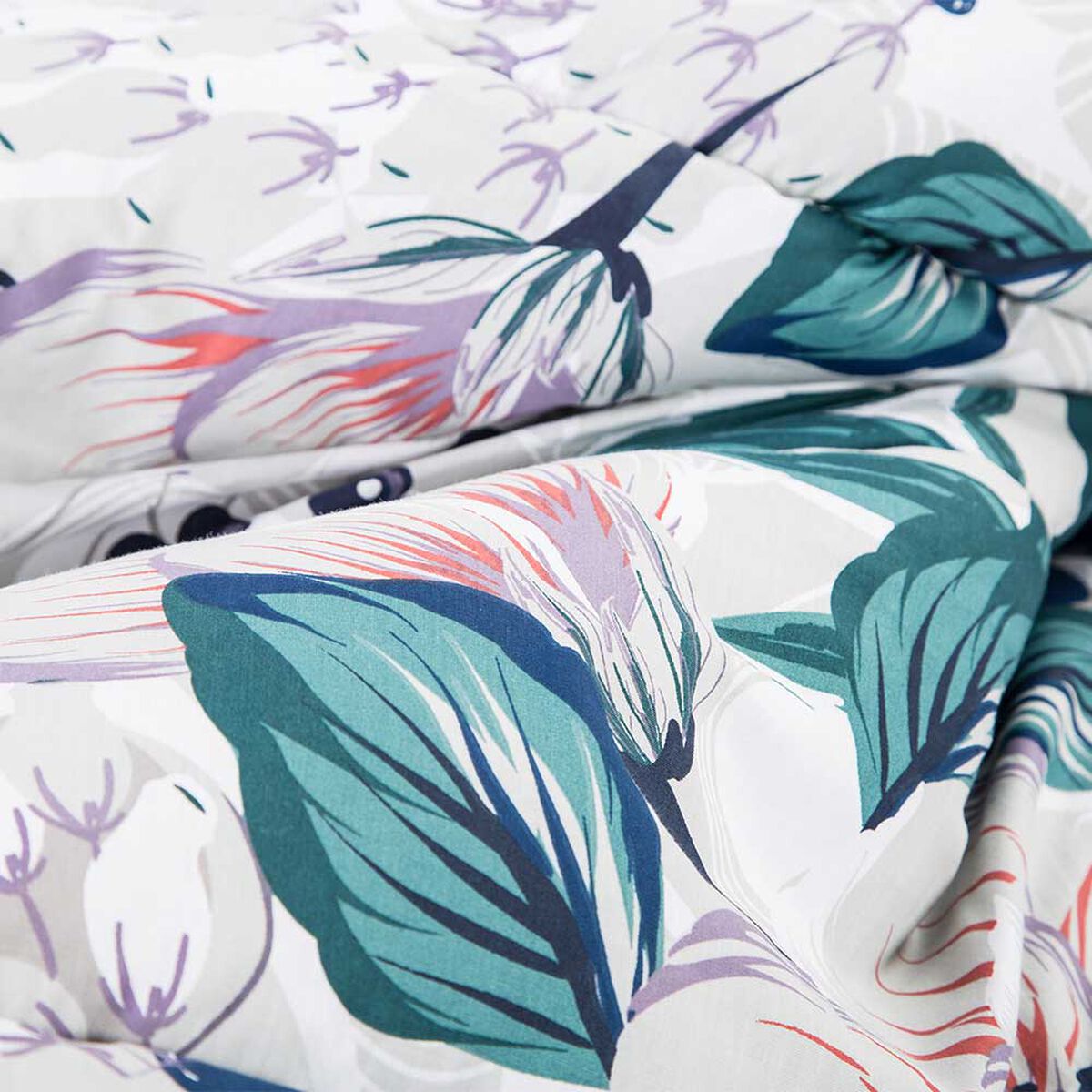 Plumón Estampado Elements & Co 2 Plazas Blossom