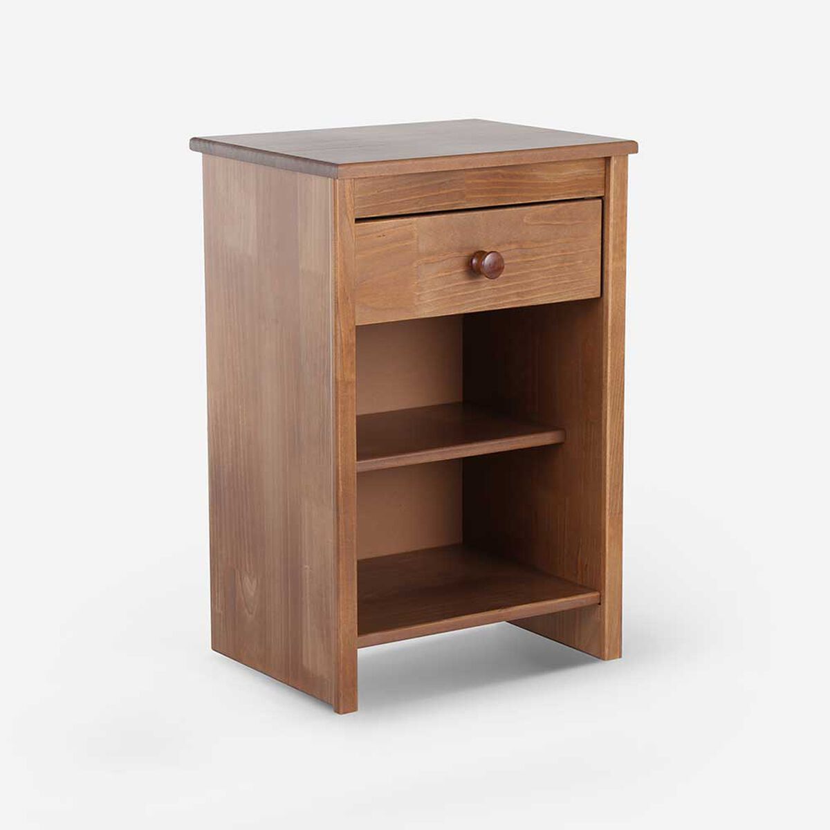 Cama Nido Rosen 1,5 Plazas Indie + Respaldo + Velador Ferrara