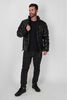 Chaqueta Pu Quilt Hombre Gangster