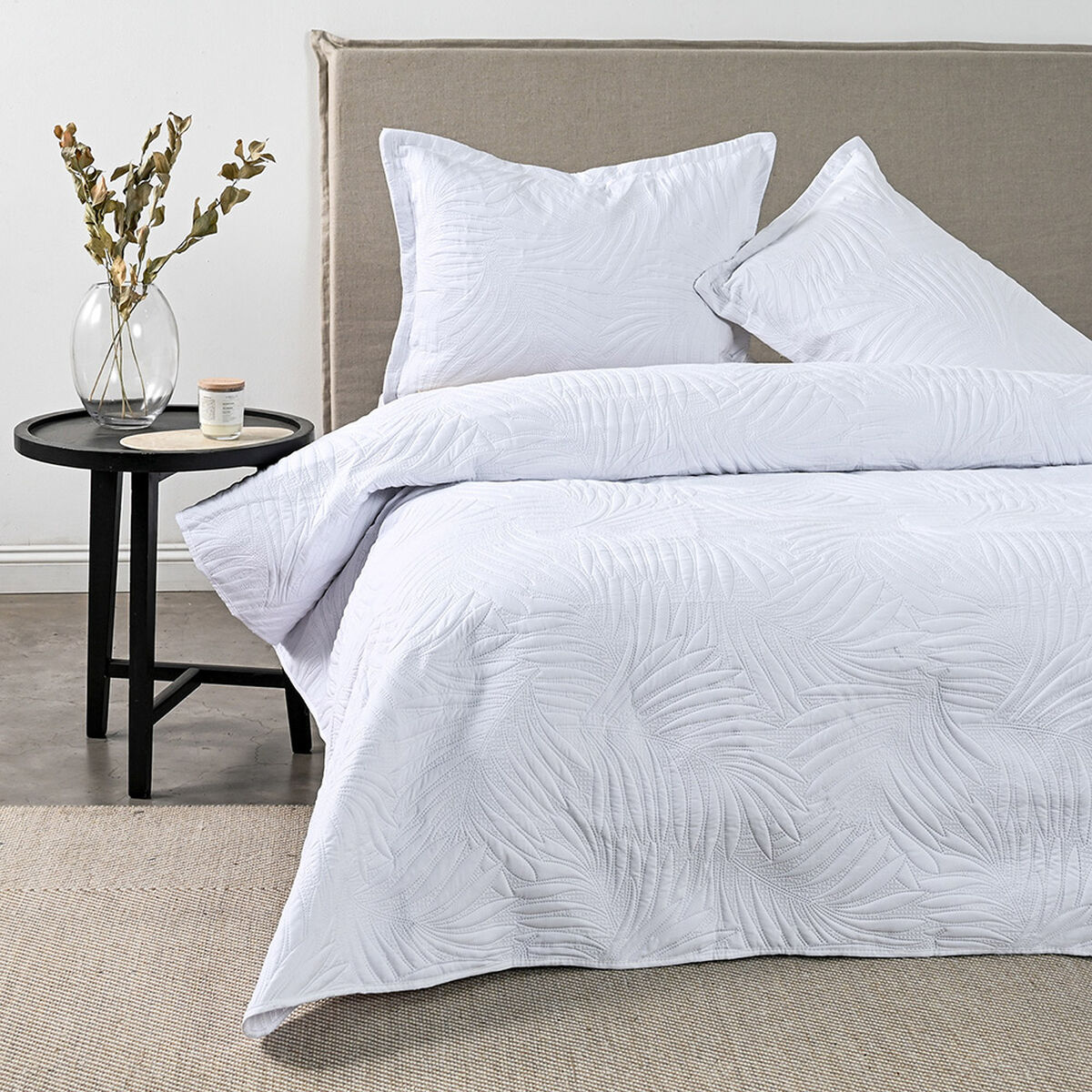 Quilt American Family Marquis Heatpress King Blanco