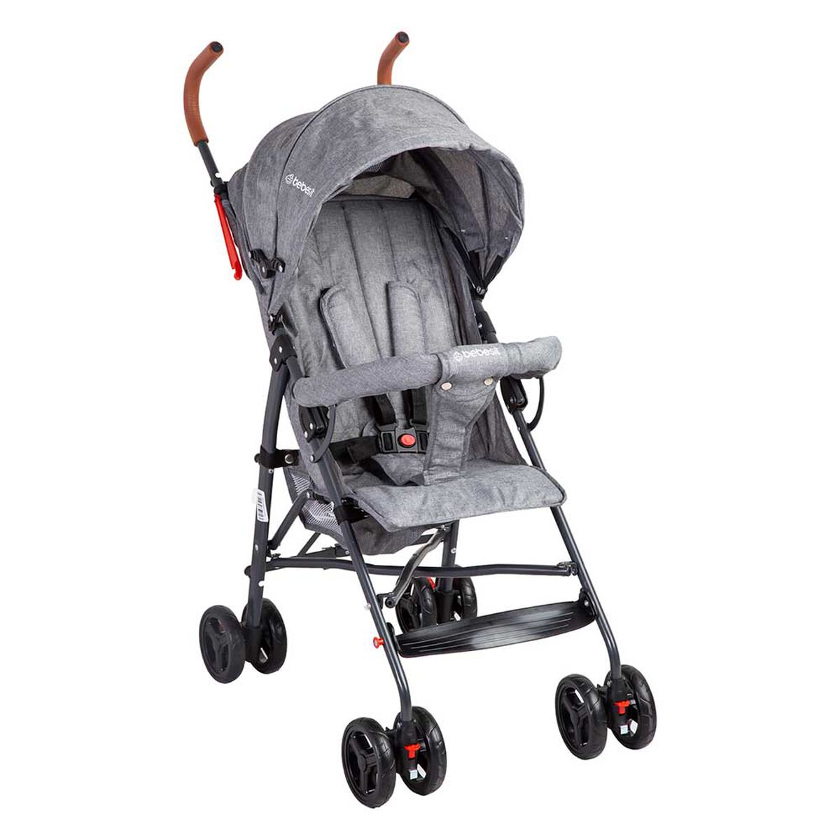 Coche Paragua Fun Gris Bebesit