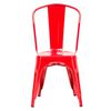 Pack 4 Sillas Idetex Antique Rojo