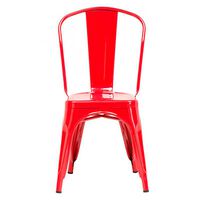 Pack 4 Sillas Idetex Antique Rojo