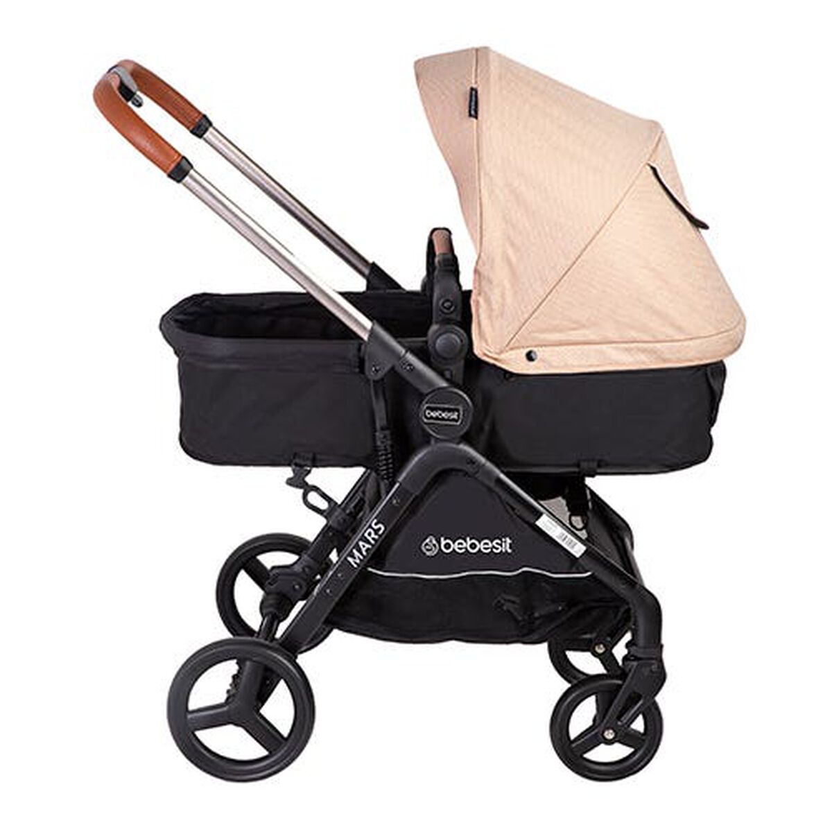 Coche Travel System Mars LX Beige Bebesit