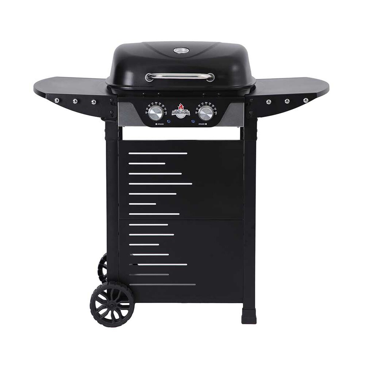 Parrilla Eléctrica American Grill 2 Quemadores Manhattan Black