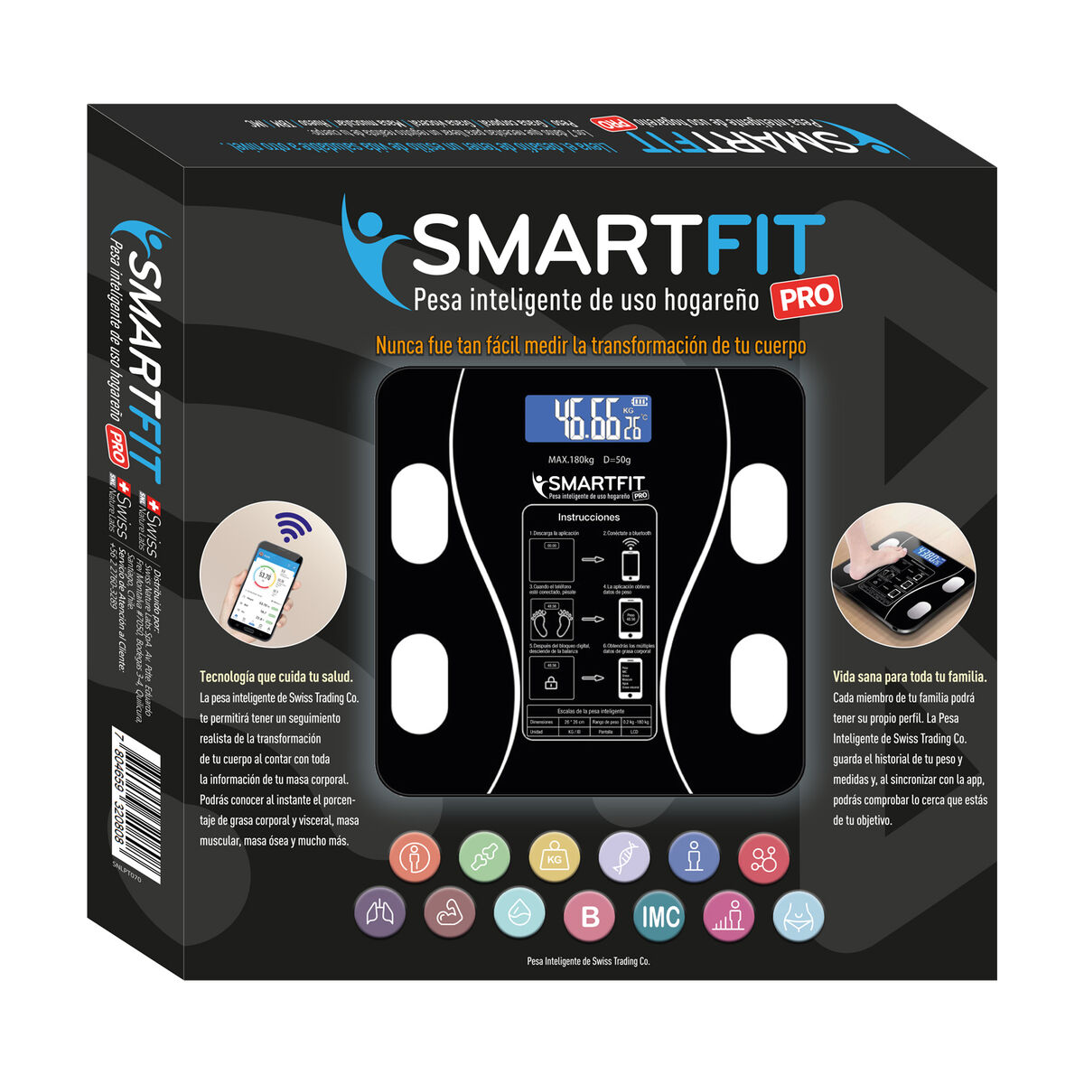 Smart Fit Pro Balanza inteligente