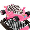 Andador Balancín Auto Carrera Baby Way Fucsia