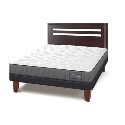 Imagen 2 del producto Cama Europea CIC 2 Plazas Anatomic + Respaldo Munich