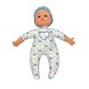 Muñeca Baby Doll Cuerpo Blando Corazón, 12 Sonidos Colores Surtidos Bostecitos