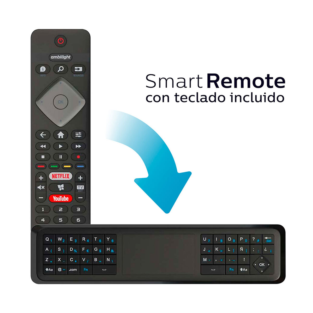 LED 55" Philips 6794 Smart TV 4K Ultra HD