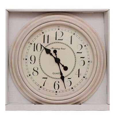 Imagen 2 del producto Reloj de Pared Plástico Vgo Circular 50 cm Beige
