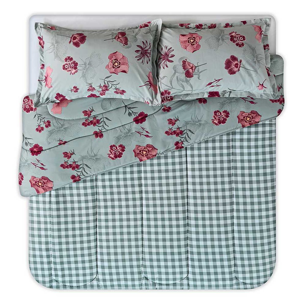 Cubrecama Elements & Co Súper King Bouquet