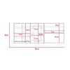 Combo Modulo Inferior con Lavaplatos + Modulo Superior TuHome Hasselt Gris Rovere