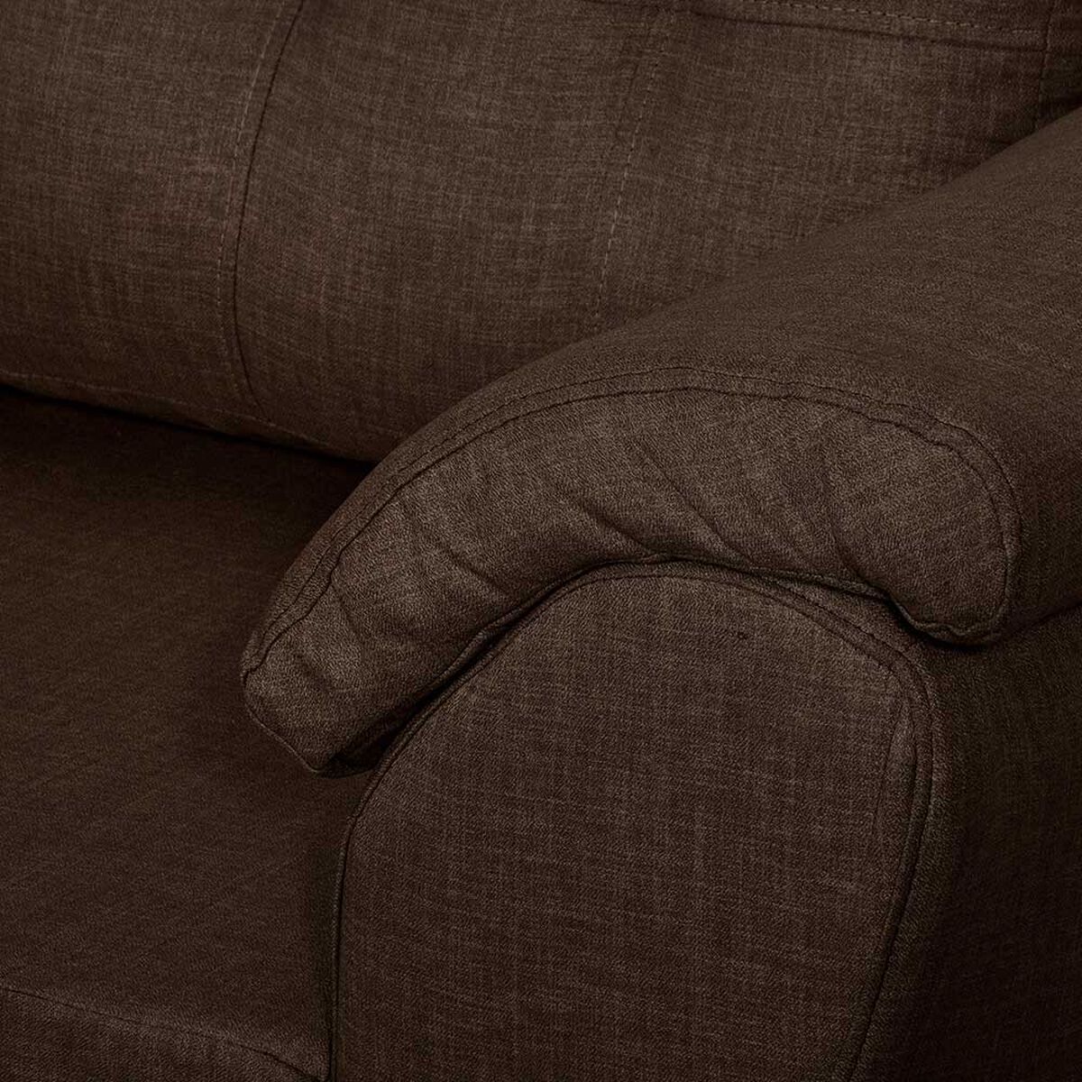 Sofá Seccional Modular Deco Outlet Laos 4 Cuerpos Chocolate