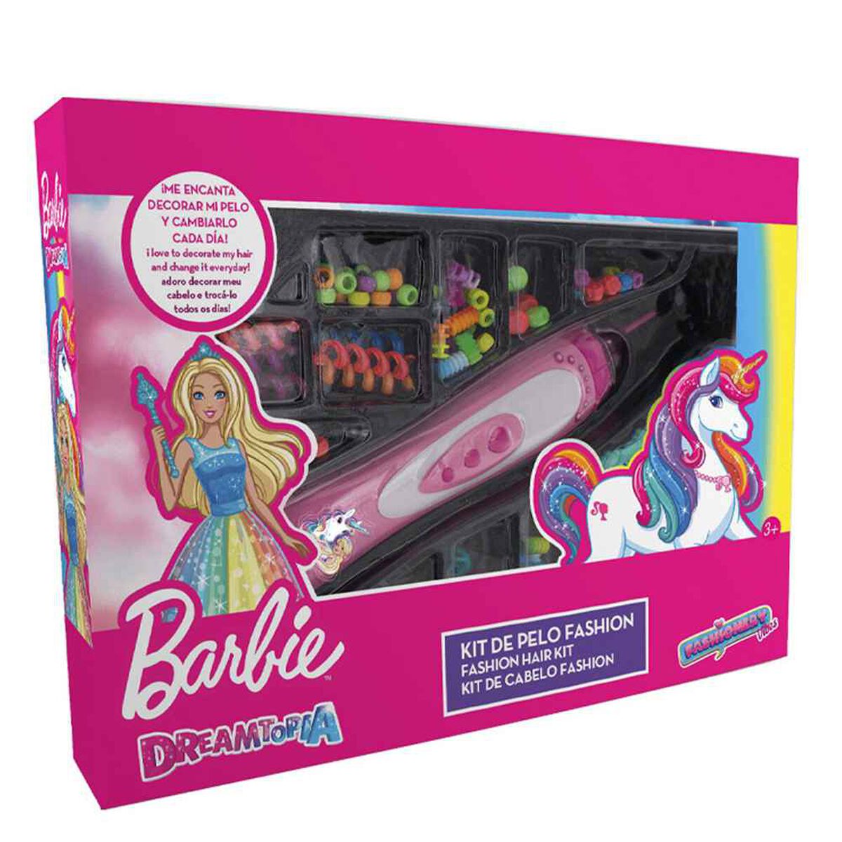 Kit Fasion para Decorar el Cabello Barbie
