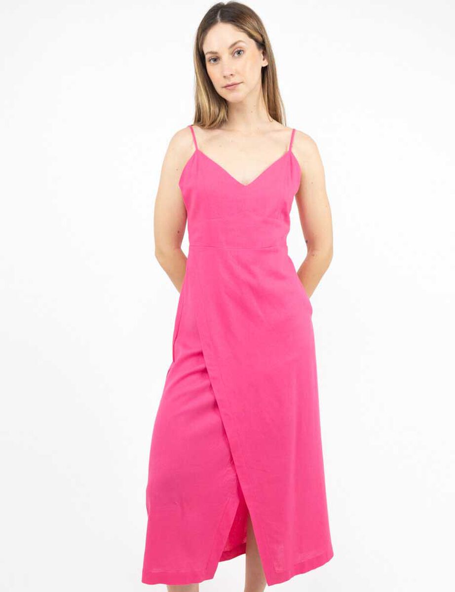 Vestido Maxi Sin Mangas Mujer Zibel
