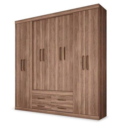 Imagen 1 del producto Clóset Altavision Napoles 8 Puertas 4 Cajones Café