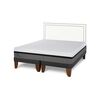 Cama Europea CIC Base Dividida King Balance + Respaldo Danubio