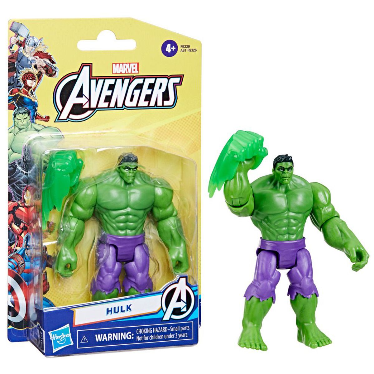 Figura de Acción Marvel Hulk Avengers