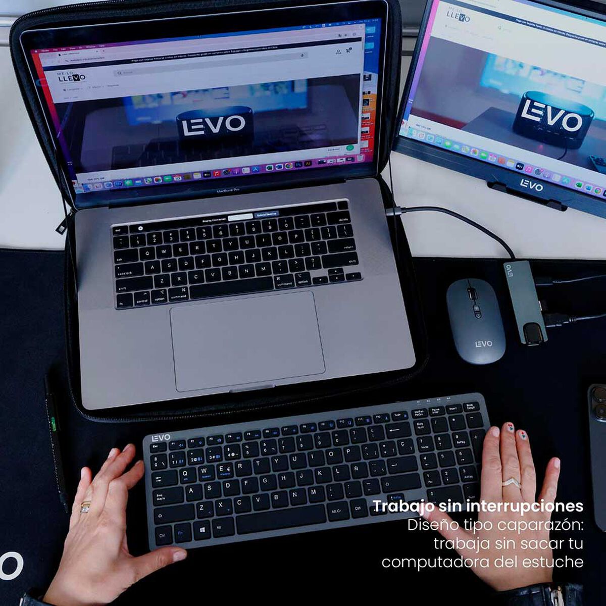 Funda Notebook LEVO HardShell 15-16”