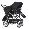 Coche Doble Duo Reclinable 6 Modos En 1 LuBabycas Negro