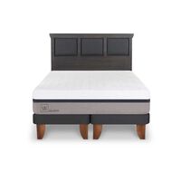 Cama Europea CIC Base Normal King Balance + Respaldo Torino
