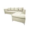 Sofá Seccional Derecho Deco Class Imperio 3 Cuerpos Beige