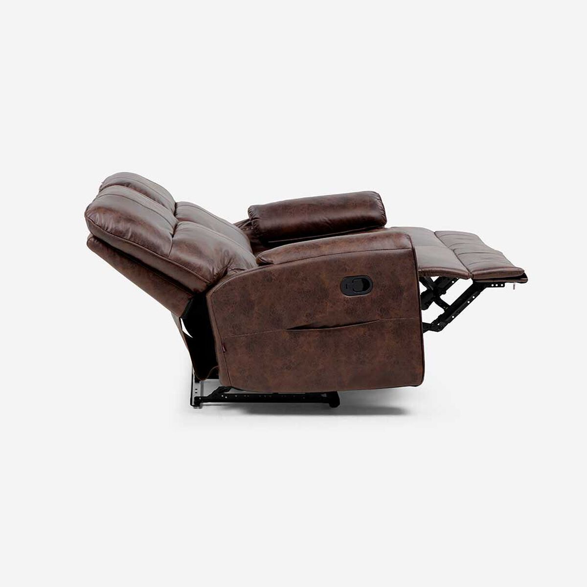 Sof&aacute; Reclinable Rosen Tolosa 2 Cuerpos Marr&oacute;n