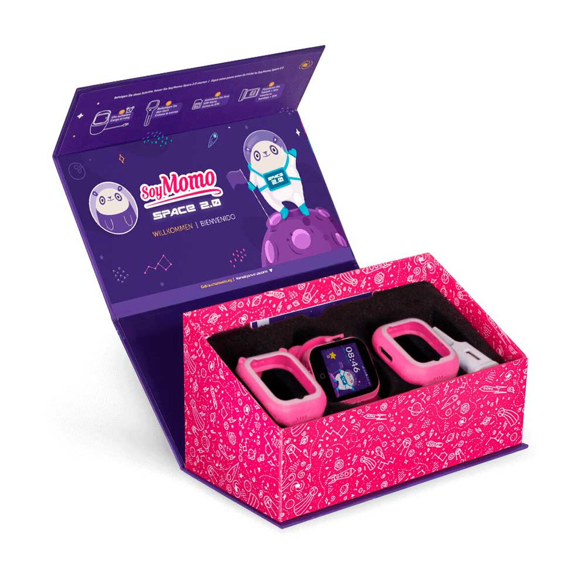 Smartwatch SoyMomo Space 2.0 1,4" Rosado