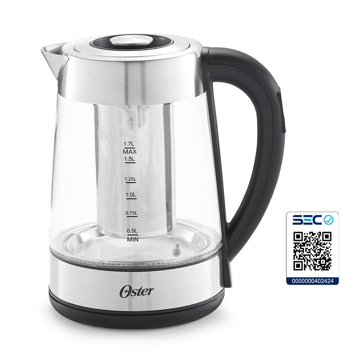 Hervidor Eléctrico Oster BVSTKT8990 1,7 lts.